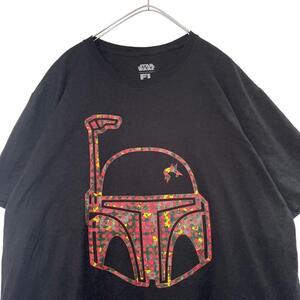 STARWARSイラストプリント半袖TシャツメンズXL　g6