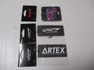 DRT エアフレッシュナー 3枚セット　 アーテックス　ARTEX　新品　タイニー　ナイン　ゴースト　フレンジー　の会社