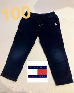 TOMMY HILFIGERトミー　コーデュロイ　パンツ ネイビー　104