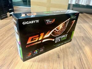 【GIGABYTE】GeForce GTX 1080 8GB GV-N1080G1 GAMING-8GD 動作品