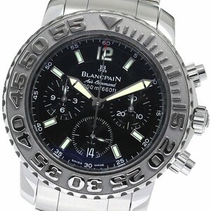 ブランパン Blancpain B2285F-1130-71 トリロジー エアーコマンド 自動巻き メンズ 保証書付き_805218