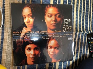 ★90年代 レコード Music From The New Line Cinema Motion Picture SET IT OFF Brandy Chaka Khan R&B HIP HOP KRS ONE 2 PAC DR. DRE