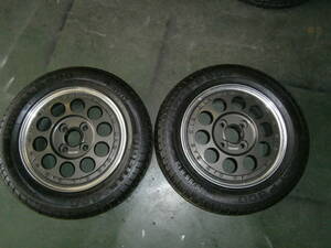 希少　当時物　未使用品？　アウトストラーダ　１３インチ　5.5J　100　195/55R13　P600　ピレリ　阿部商会　２本セット