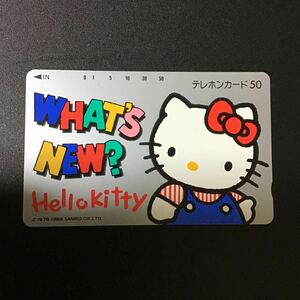 ◎ サンリオ HELLO KITTY ハローキティ☆テレカ☆未使用☆５０度数☆（A)T16