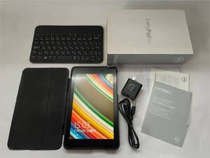 EveryPad Pro byYAMADA DELL Model5830 64GB LTE 8インチ Windows8.1　キーボードセット