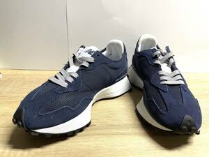 未使用 24.5cm D ニューバランス MS327MD1 ネイビー new balance