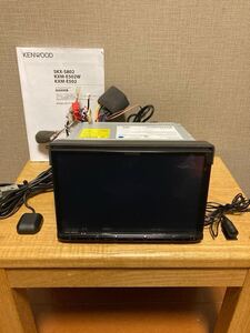 売り切り出品！！ スズキ純正 オプション 彩速ナビKENWOOD ケンウッド メモリーナビ フルセグTV 8インチ SKX-S802 地図2018年度版