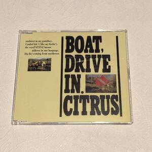 CITRUS BOAT,DRIVE IN /シトラス CD / トラットリア