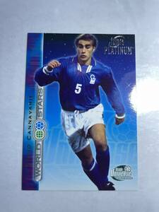 futera PLATINUM2001 WORLD STARS TEAM UNIVERSE FABIO CANNAVARO BESE CARD 41 ファビオ カンナバーロ カンナヴァロ フテラ プラチナム 