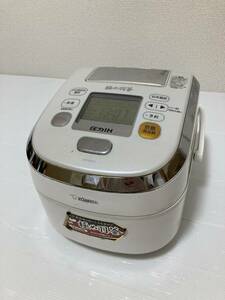 ◇ZOJIRUSHI／NP-WB10／圧力IH炊飯ジャー／5.5合炊き／通電確認済み 動作品／中古品／2014年式／6-049