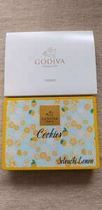 GODIVA☆ゴディバ☆缶☆小物入れ☆レモン柄☆新品☆未使用