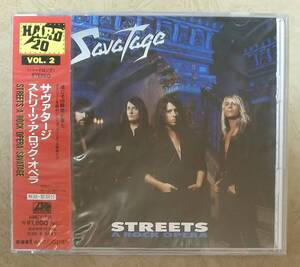 【HM/HR】 ※未開封新品　サヴァタージ (SAVATAGE) / ストリーツ・ア・ロック・オペラ (STREETS A ROCK OPERA)　帯付　6thアルバム