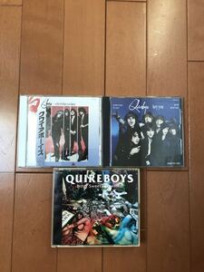 希少! quireboys☆クワイアボーイズ☆CD☆3枚セット☆人気！貴重！レア！ジャンク！