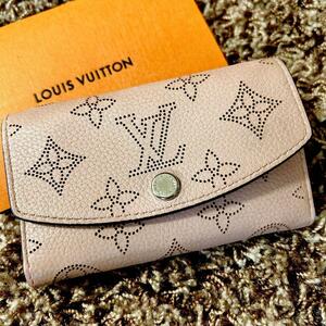 1円~【美品】ルイヴィトン LOUIS VUITTON コインケース 小銭入れ マヒナ ポルトモネアナエ グノリア コインケース ミニウォレット ピンク