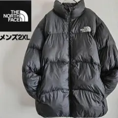 【USED】ノースフェイス☆ダウンジャケット ON-BALL 黒ブラック 2XL