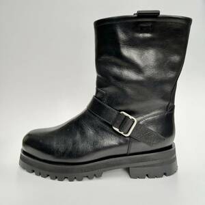 EARLE アール サイズ40 25cm〜26cm Engineer boots エンジニアブーツ レザーブーツ ブラック ER3444