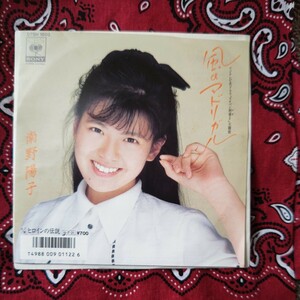 南野陽子/風のマドリガル EP レコード