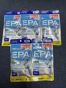 5袋★★★DHC EPA 20日分(60粒)ｘ5袋【DHC サプリメント】★日本全国、沖縄、離島も送料無料★賞味期限2026/05