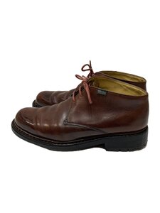 Paraboot◆44773/チャッカブーツ/UK6.5/BRW/レザー