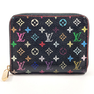 ルイヴィトン LOUIS VUITTON コインケース M93740 ジッピーコインパース モノグラムマルチカラー ブラック