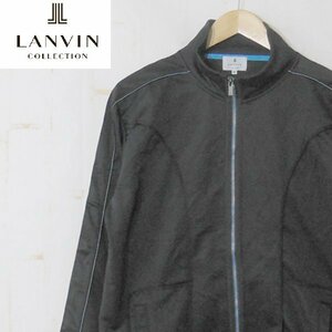 ランバンオンブルー LANVIN en Bleu■ジャージトラックジャケット■50■ブラック ※NK4119144