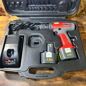 RYOBI リョービ BD-72KT 電動工具 充電式ドライバドリル 工具 中古品