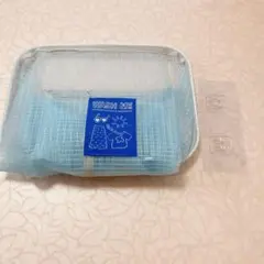 洗濯物 バスケット 衣類 収納 ビン コンテナ プラスチック 壁掛け ブルー