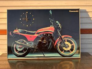 カワサキ　Z400GP 時計　看板　ポスター　希少　非売品　