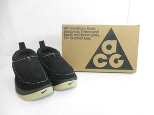 美品 ナイキ NIKE ACG アイジー Black and Limestone FV4317-002 24.5cm ブラック 黒 レディース