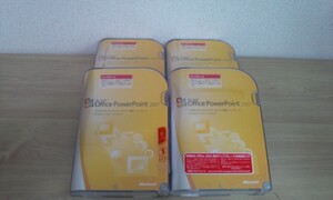 〇【中品・未確認品】Office Power Point 2007 アップグレード製品 ①