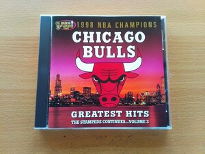 即決 シカゴ・ブルズ 公式CD 1998 NBA Champions Chicago Bulls Greatest Hits「The Alan Parsons Project/Sirius」「Jordan Montage」