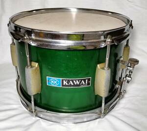 ネギドラム Negi Drums スネアドラム Snare Drum 口径10インチ×深さ6.7インチ KAWAIブランド 昭和53年（1978年）8月25日製造