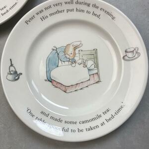 Wedgwood ウェッジウッド ピーターラビット プレート 2枚セット