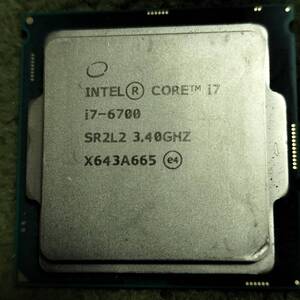 Intel Core i7-6700 SR2L2 3.40GHz 中古