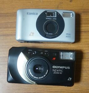 KONICA S mini OLYMPUS NEWPIC ZOOM 60 コニカ　オリンパス　ジャンク　JS5