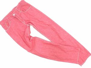 LEVI’S リーバイス 502 パンツ size30/赤 ■◆ ☆ ega9 レディース