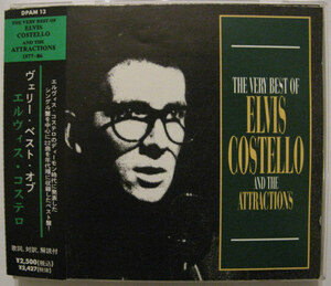 ◆CD◆ELVIS COSTELLO & THE ATTRACRIONS／ヴェリー・ベスト・オブ・エルヴィス・コステロ◆帯有り国内盤