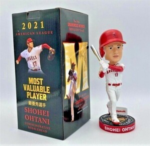 【MS】大谷翔平 2022年5月10日球場配布 2021年MVP最優秀選手賞記念 バブルヘッド人形 ボブルヘッド WBC ドジャース