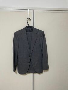 United Arrows green label ユナイテッドアローズ グリーンレーベル スーツ セットアップ グレーチェック 中古 使用感少