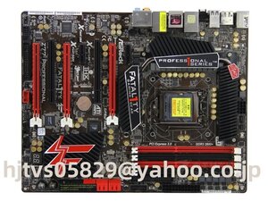 ASRock Z77 PROFESSIONAL マザーボード Intel Z77 LGA 1155 4×DDR3 DIMM ATX メモリ最32G対応 保証あり　