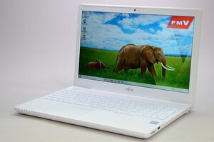 [中古] FUJITSU LIFEBOOK AH AH49/B2 FMVA49B2WZ プレミアムホワイト