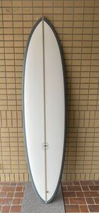 スーパーセール！新品！未使用！ALOHA EZ MID PU 7’2” 45.74L ブルー　シングル&スタビ　