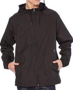 ★★★新品未使用 / Volcom ボルコム / メンズ ジャケット / 軽量 撥水 ウィンドブレーカー / stone lite Jacket - Black / L★★★ 