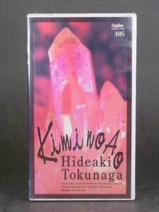 【未開封・未使用】徳永英明 / 君の青 ビデオクリップ MV集 当時物 1990年【VHS】a