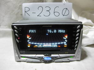 R-2360　ALPINE　アルパイン　MDA-W759JS　2Dサイズ　CD&MDデッキ　故障品