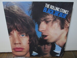 UK-original 初回イエローラベル STERLING LHカット MAT:3/1 Black And Blue (analog) The Rolling Stones アナログレコード vinyl