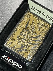 zippo 牙狼 ゴールド刻印 両面デザイン 希少モデル 2022年製 GARO ガロ 黄金騎士 ケース 保証書付き