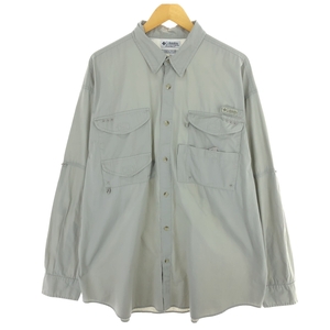 古着 コロンビア Columbia PFG 長袖 フィッシングシャツ メンズXL相当 /eaa469555