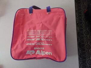 Alpenのスノーブーツバッグ W33×H35×D17cm