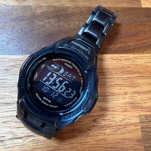 【1円スタート】訳あり CASIO G-SHOCK MTG-M900BD ブラックフォース 電波ソーラー 可動品 